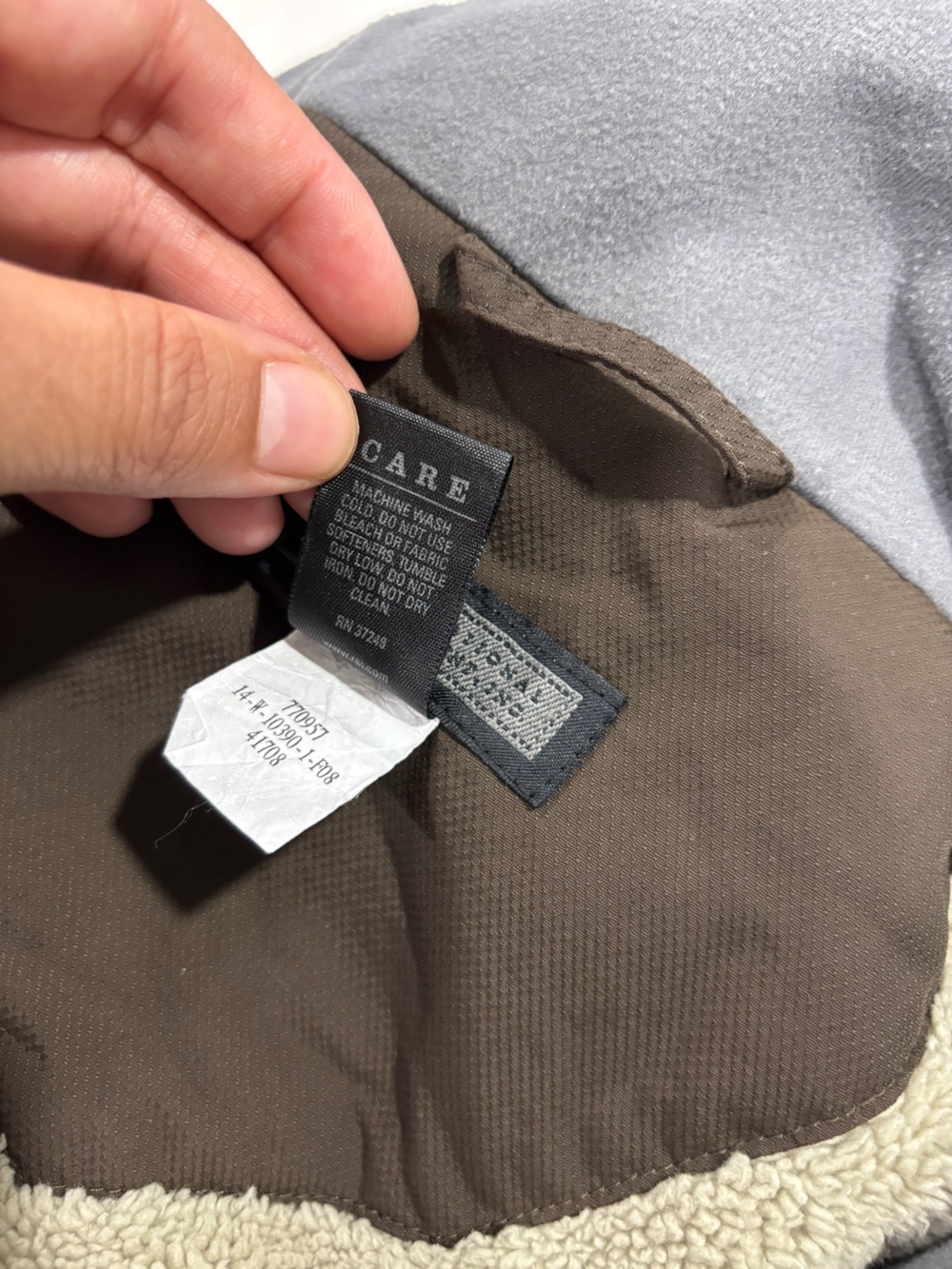 🐞REI Brown Ski Jacket with Aqua Side Panels - Picture 8 of 10